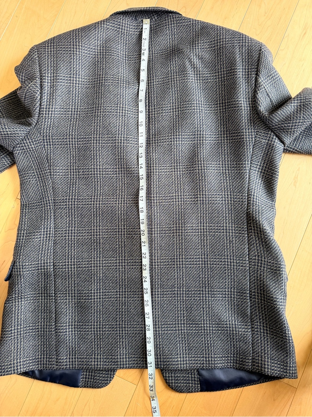 Jones New York Gray Check Coat - Picture 8 of 9